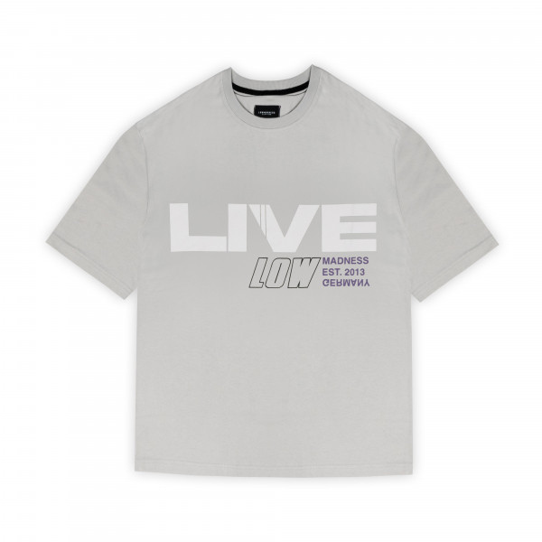Live dmg grey oversized shirt