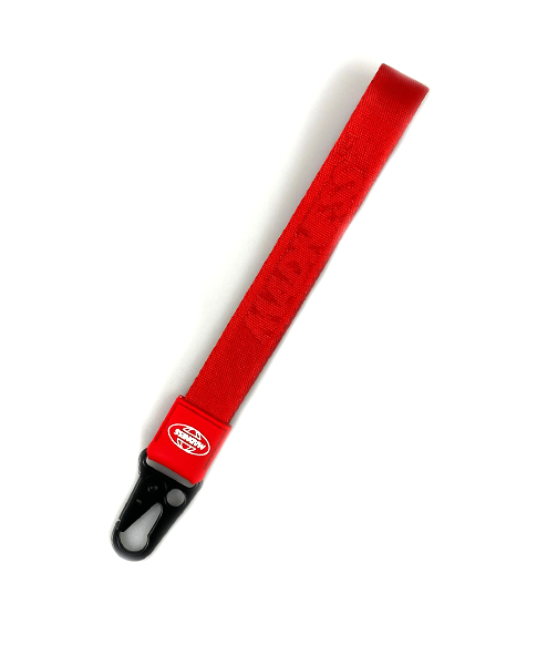 Lanyard fire red