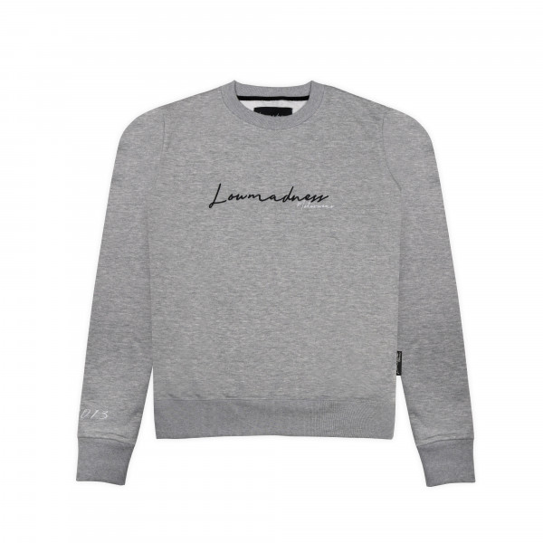 Signature sweater heather grey